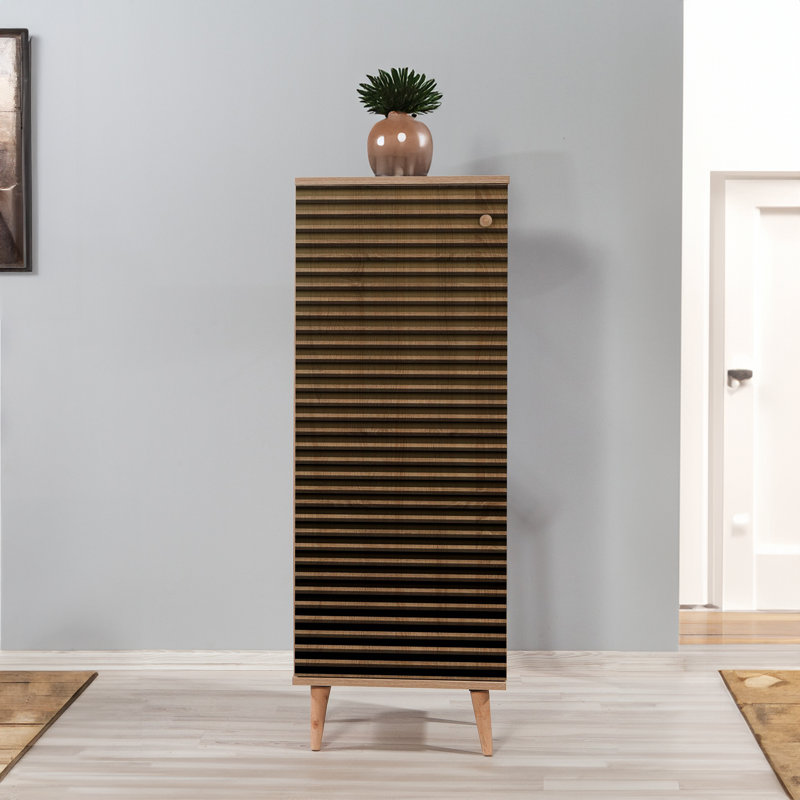 East Urban Home 20 Pair Shoe Storage Cabinet Wayfair